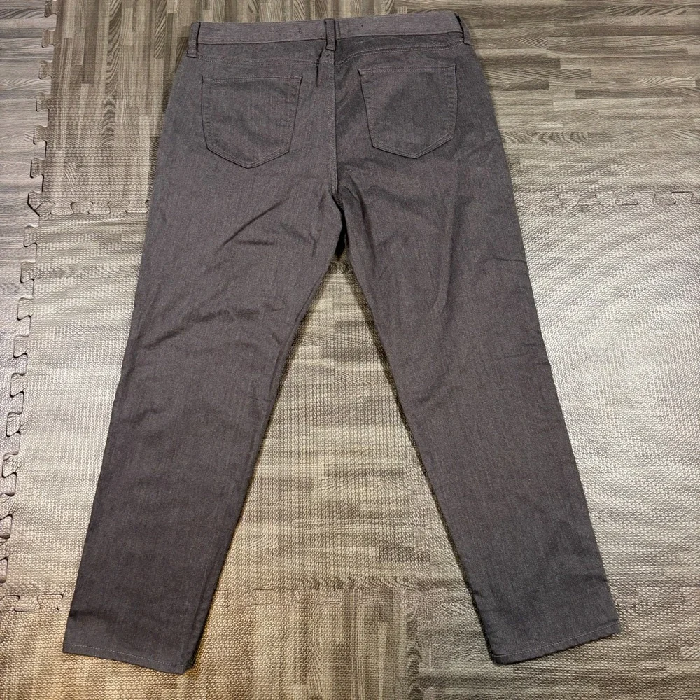 Banana Republic Travel Jeans Mens 35x30 Black NEW Athletic Fit Tapered Dark Wash